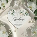 Magnesy z podziękowaniem - Julia