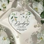 Magnesy z podziękowaniem - Eukaliptus