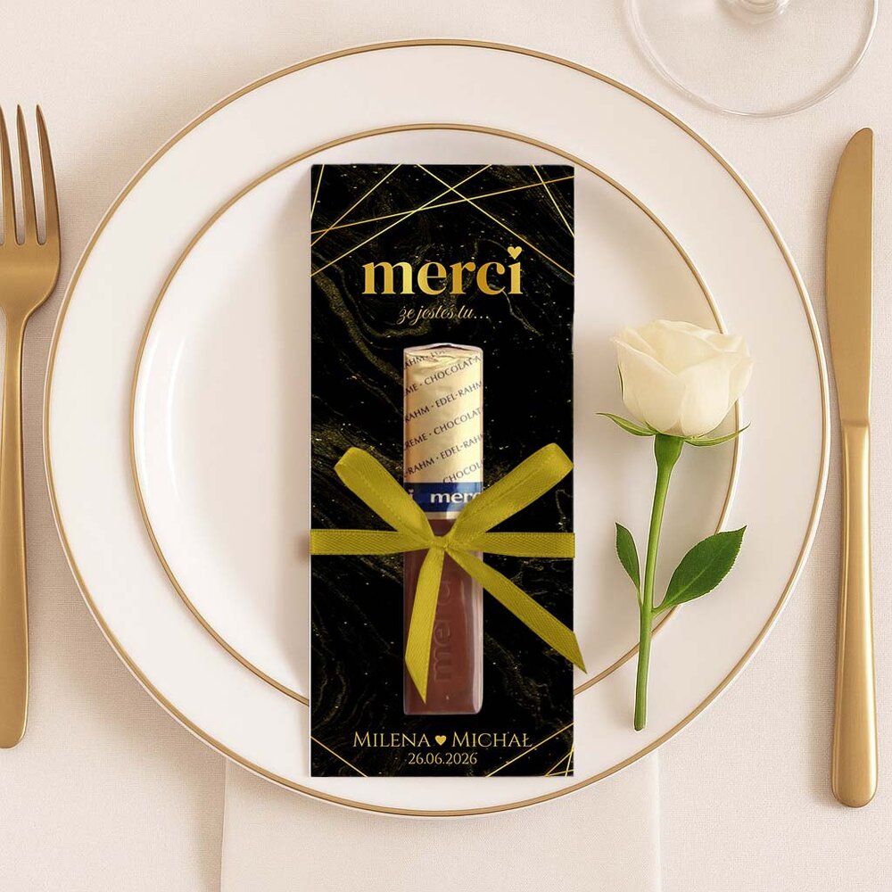 Podziękowania Merci Marmurkowa