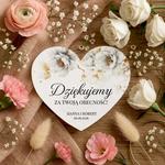 Magnesy z podziękowaniem - Dafne2