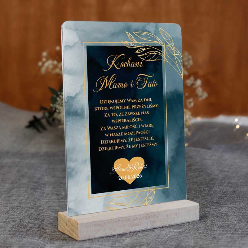 Podziękowania dla Rodziców