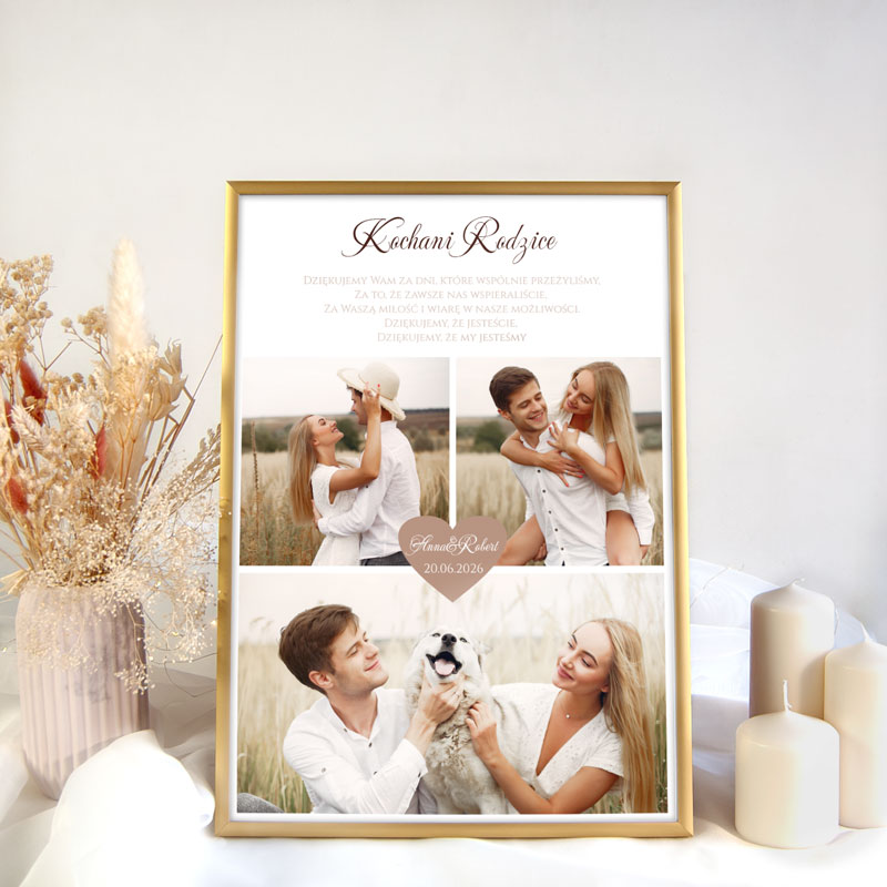 Podziękowania dla rodziców