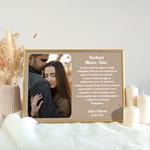 Podziękowania dla Rodziców ze zdjęciem