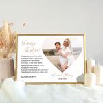 Podziękowania dla Rodziców ze zdjęciem