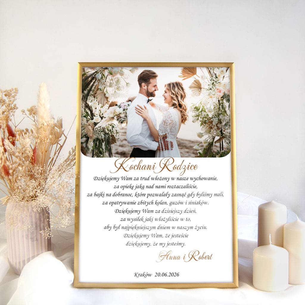 Podziękowania dla Rodziców