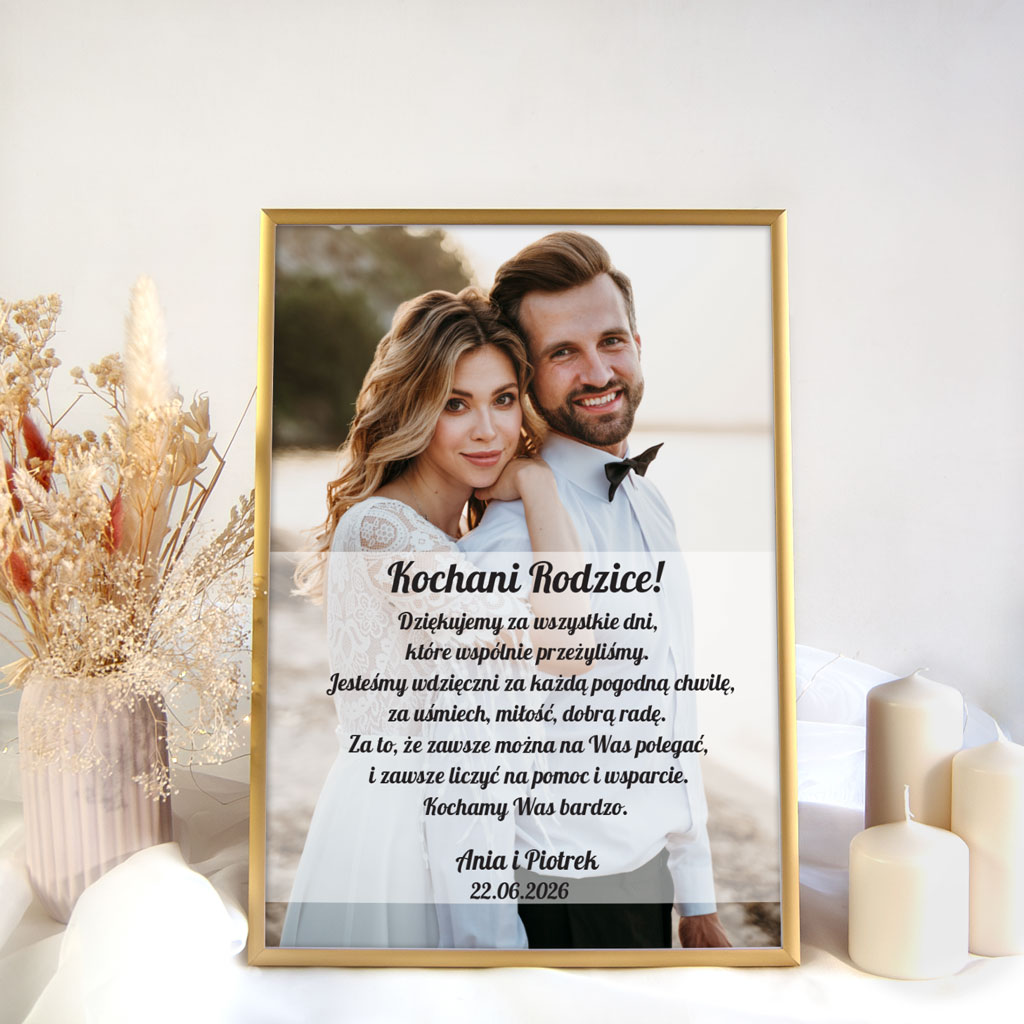 Podziękowania dla Rodziców