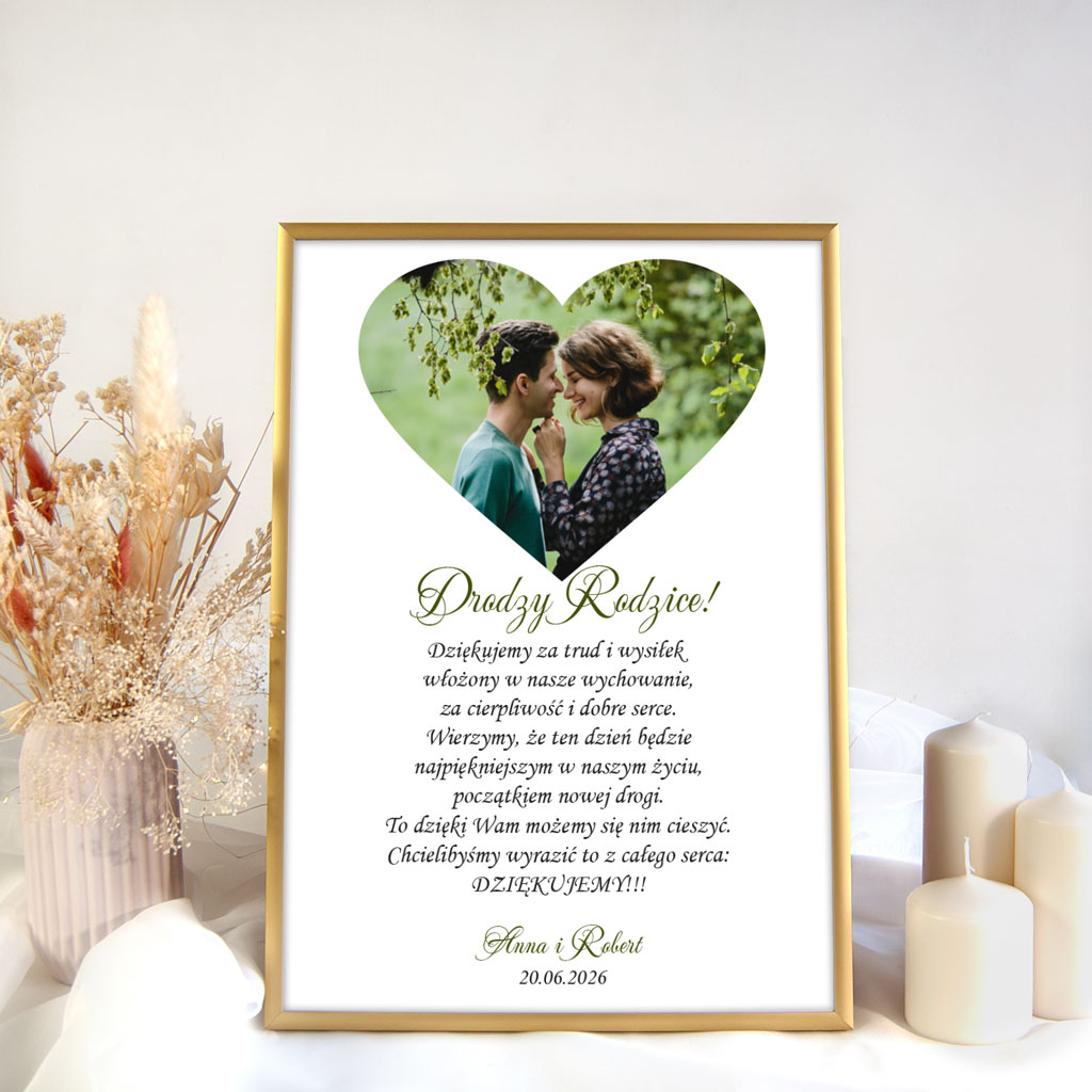 Podziękowania dla Rodziców