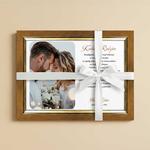 Podziękowania dla rodziców złota ramka