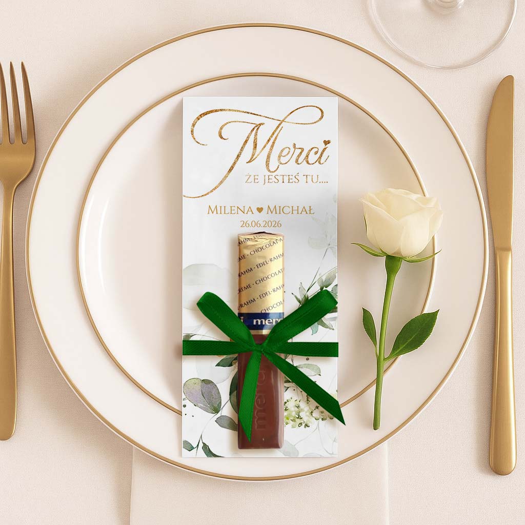 Podziękowania Merci Eukaliptus