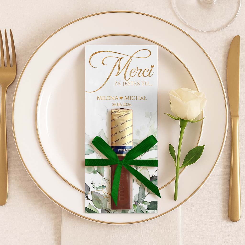 Podziękowania Merci Eukaliptus