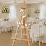 Akrylowa tablica powitalna Ariana2