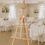 Akrylowa tablica powitalna Ariana2