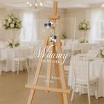 Akrylowa tablica powitalna Ariana2