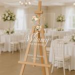 Akrylowa tablica powitalna Ariana2