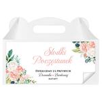 Naklejki na pudełka na ciasto 3 szt. - Oliwia