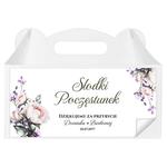 Naklejki na pudełka na ciasto 3 szt. - Oliwia