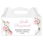 Naklejki na pudełka na ciasto 3 szt. - Julia 3