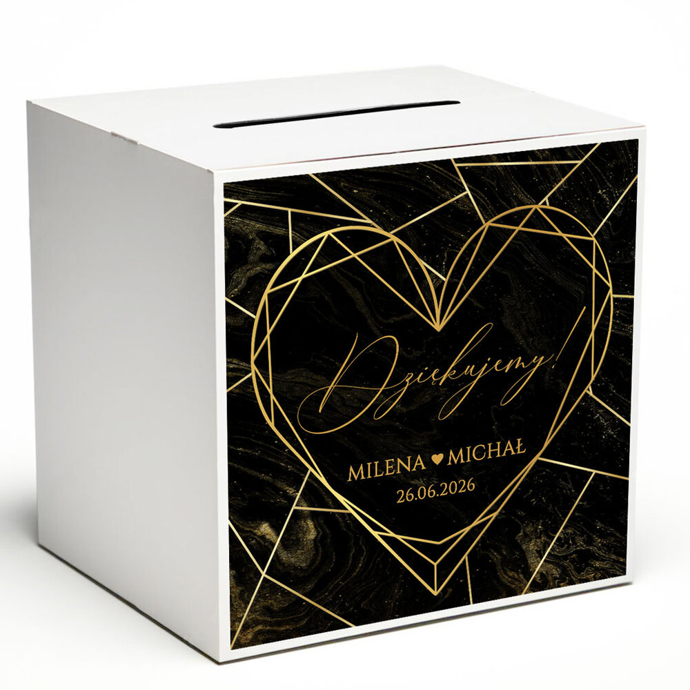 Pudełko na koperty Marmurkowa