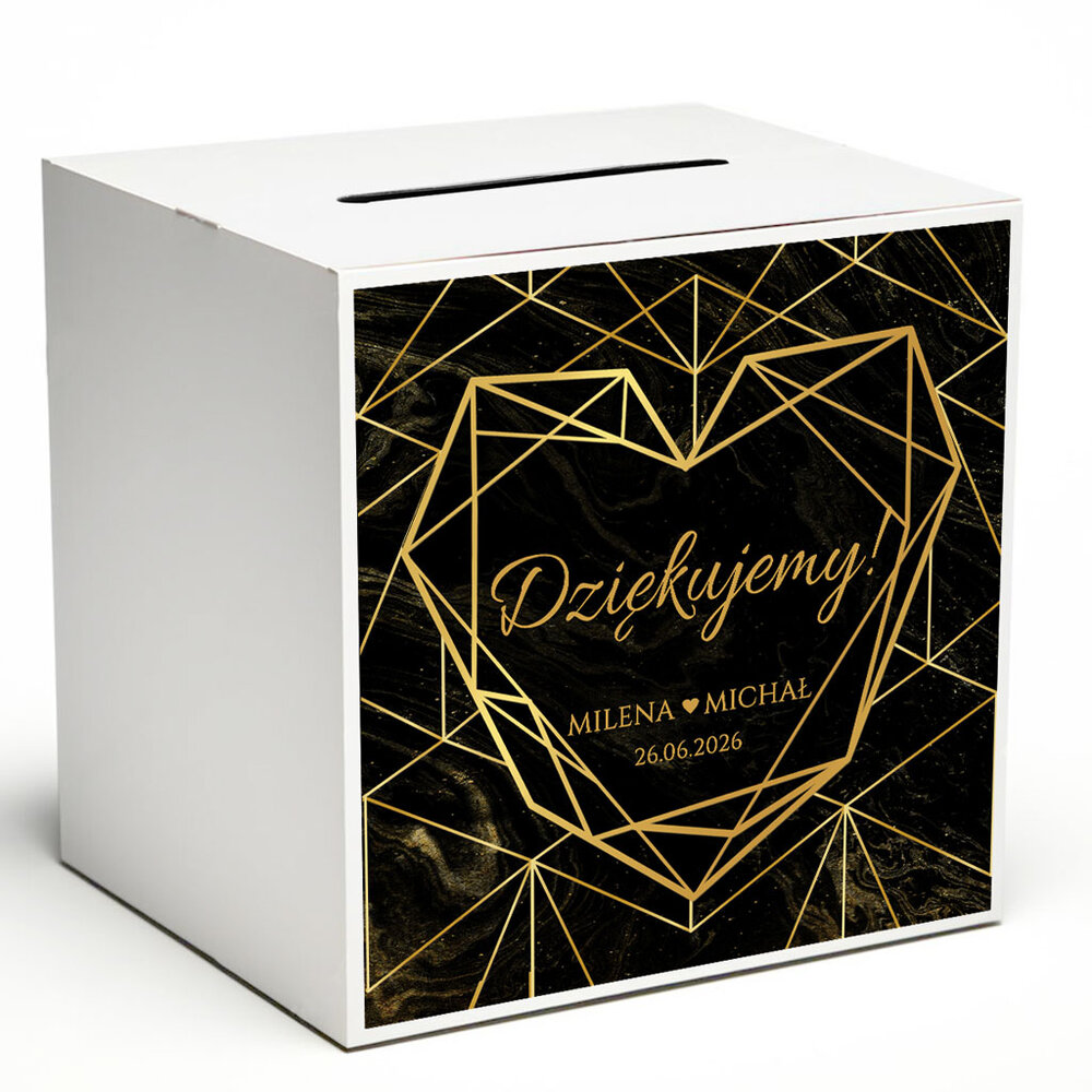 Pudełko na koperty Marmurkowa