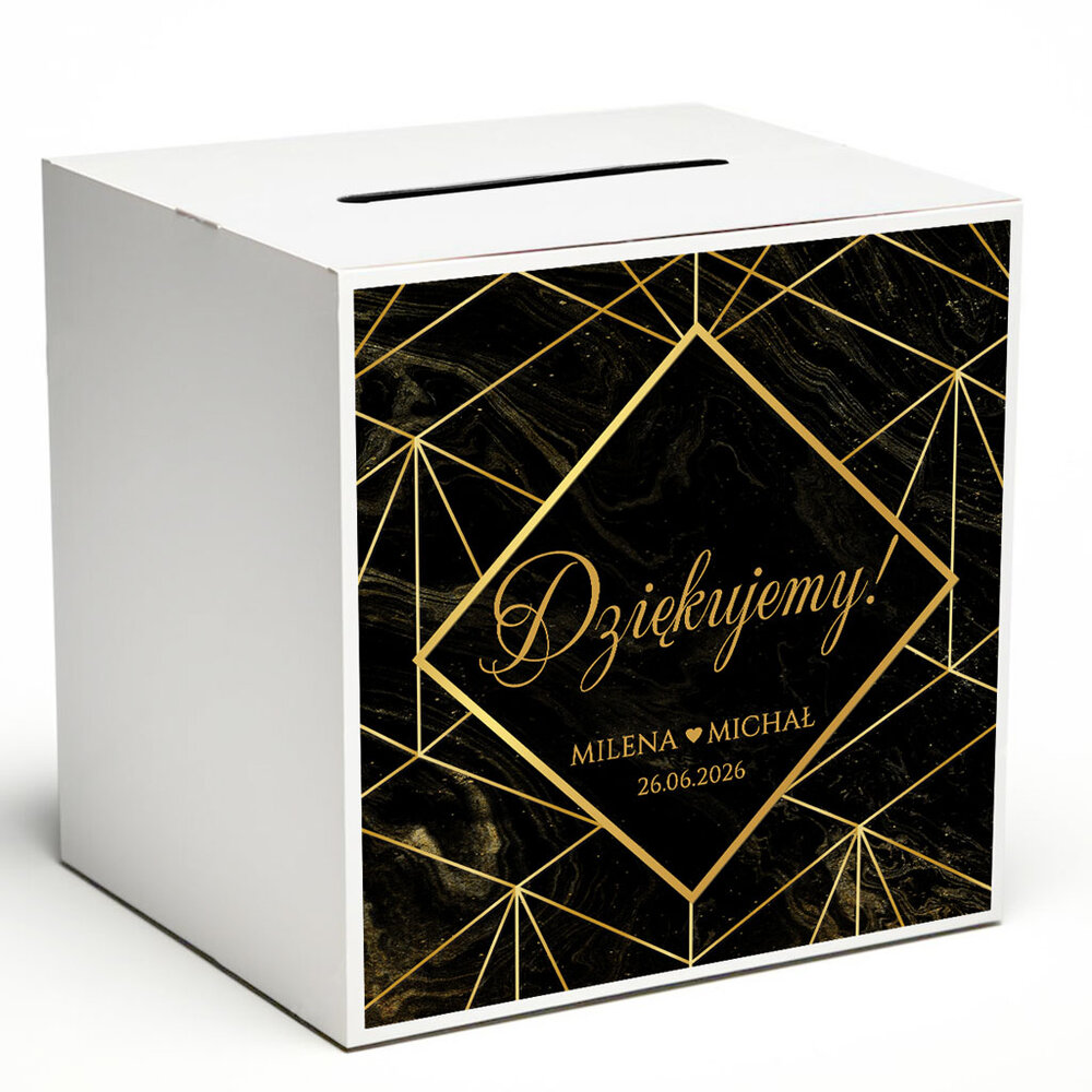 Pudełko na koperty Marmurkowa