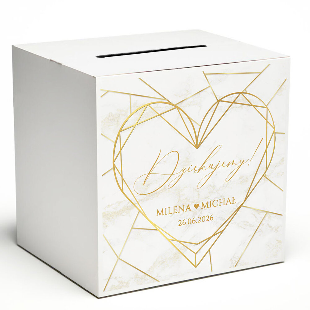 Pudełko na koperty Marmurkowa