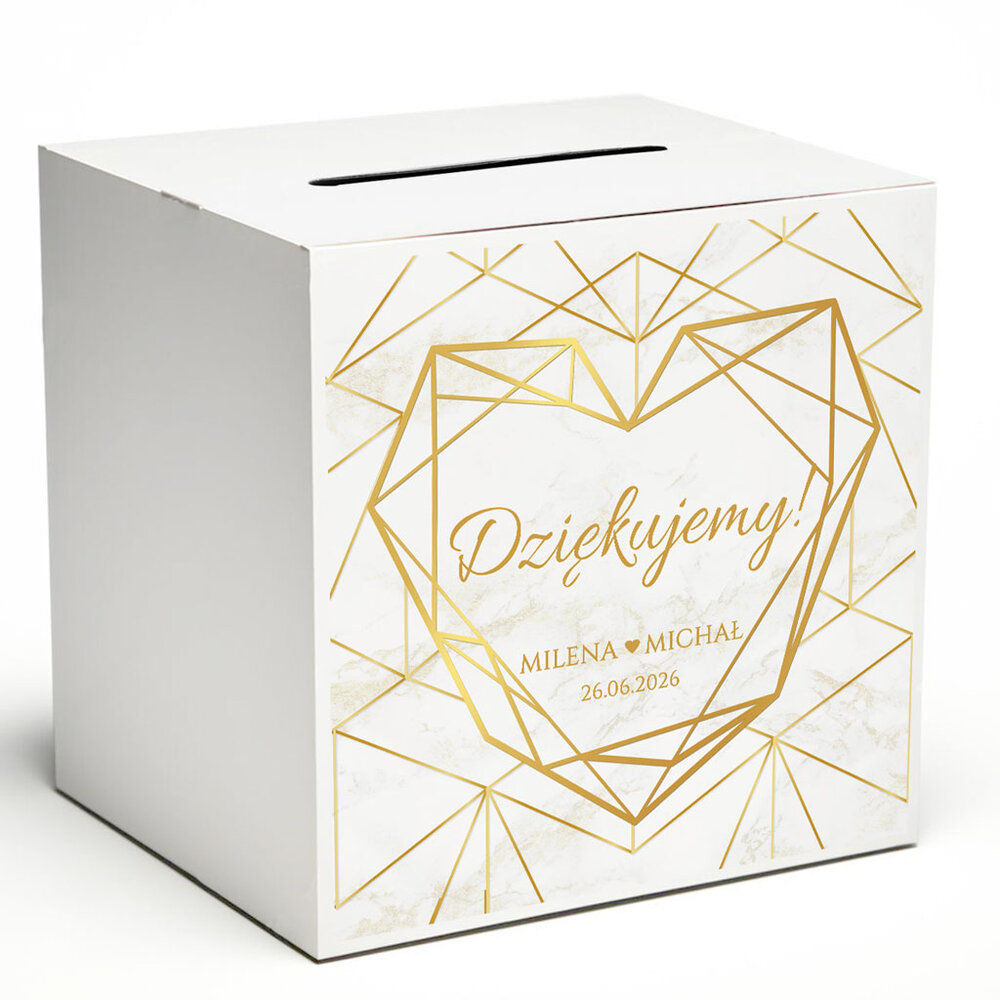 Pudełko na koperty Marmurkowa