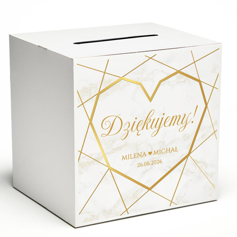 Pudełko na koperty Marmurkowa