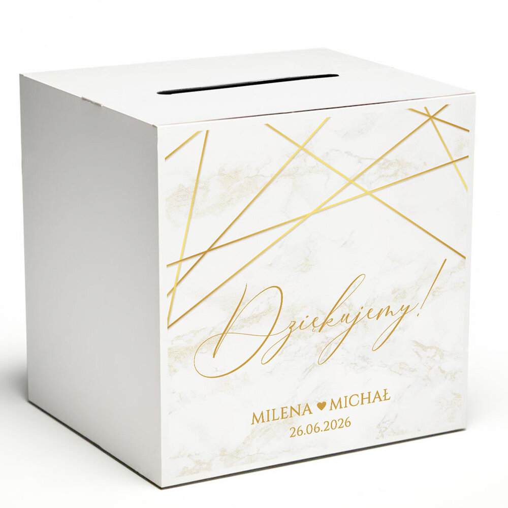 Pudełko na koperty Marmurkowa