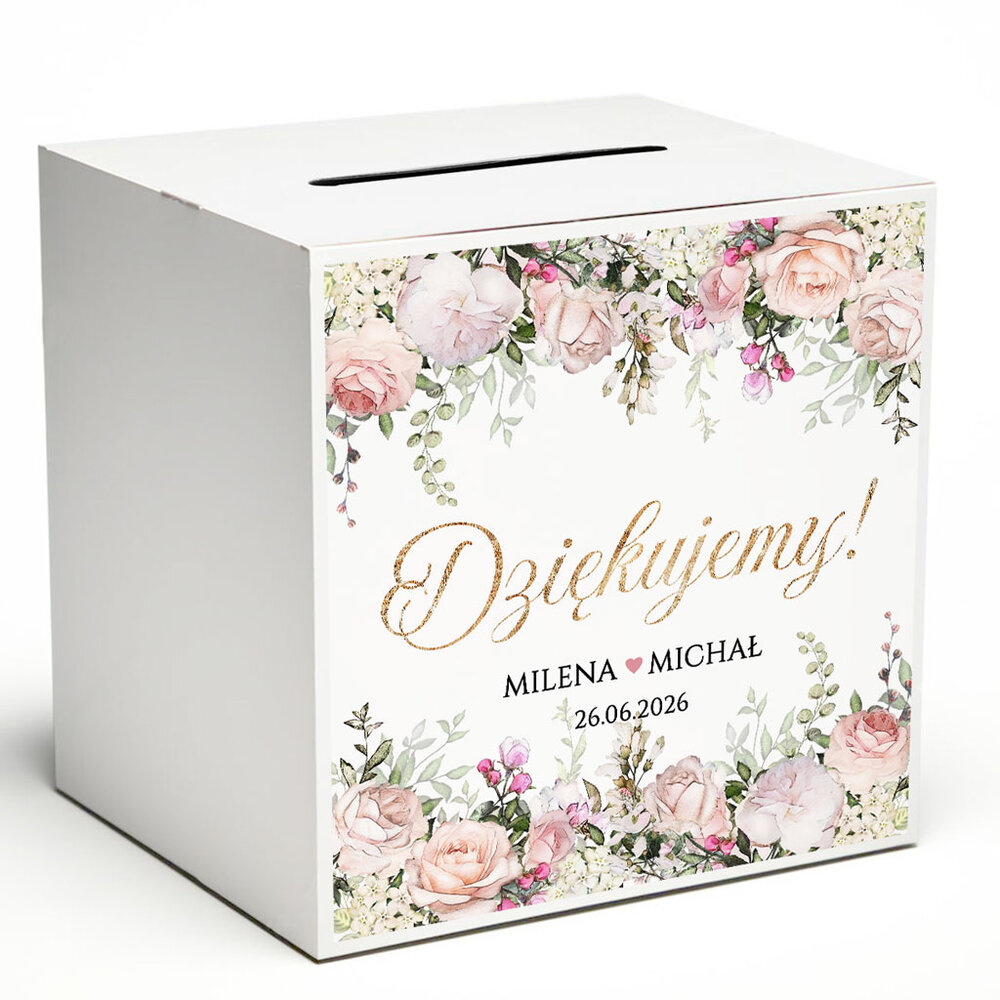 Pudełko na koperty Rose