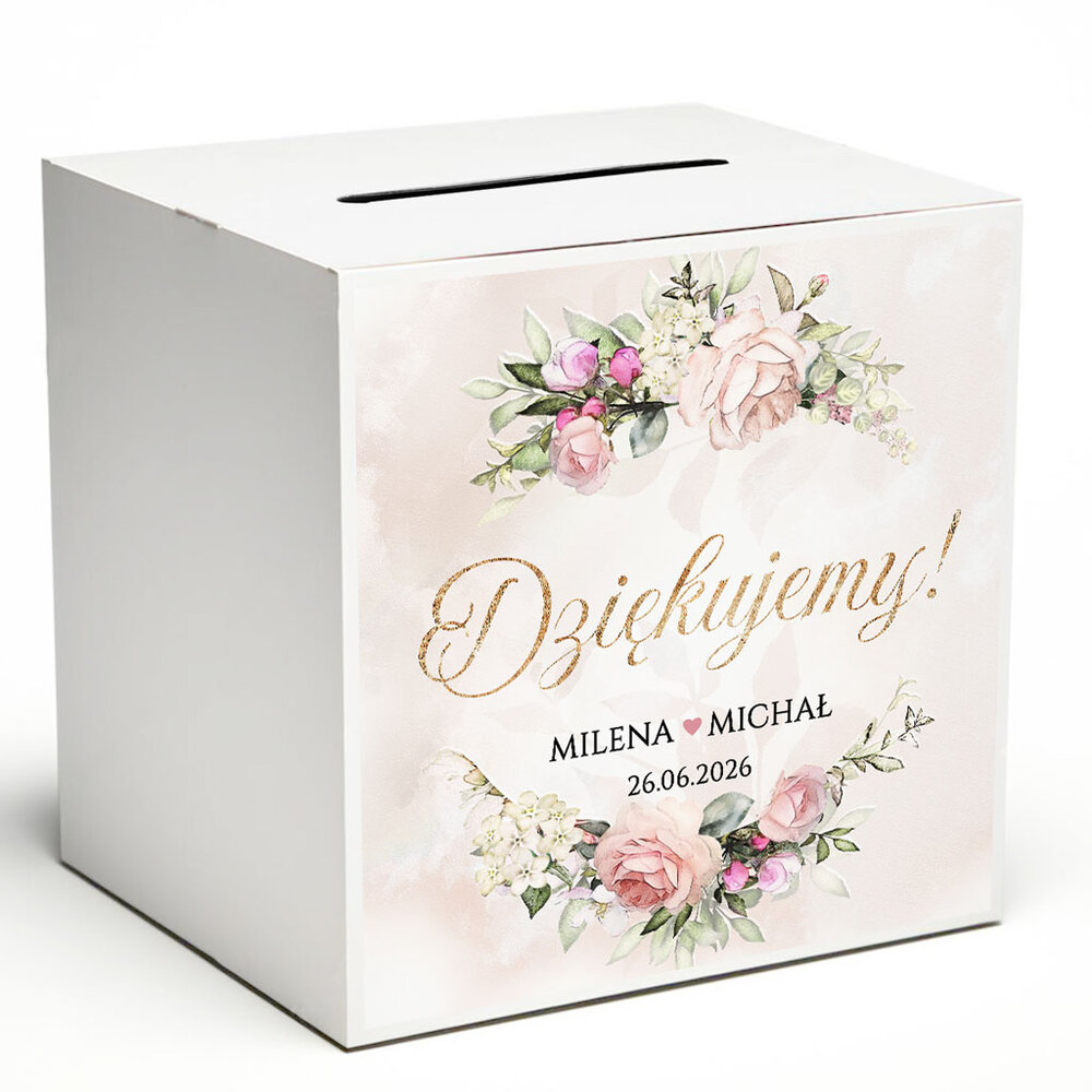 Pudełko na koperty Rose
