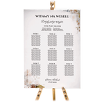 Tablica z usadzeniem gości 90x60 Iris