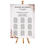 Tablica z usadzeniem gości 90x60 Iris