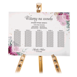 Tablica z usadzeniem gości 50x70cm POZIOM - Ariana2