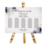 Tablica z usadzeniem gości 50x70cm POZIOM - Ariana2