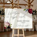 Tablica powitalna 50x70cm POZIOM - Megan