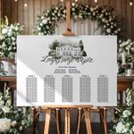 Tablica z usadzeniem gości 50x70cm POZIOM - Eliza