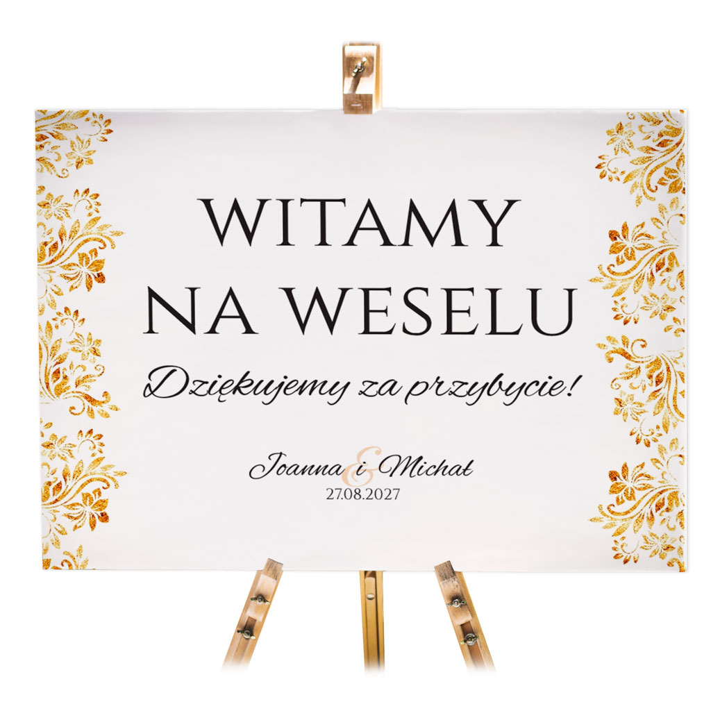 Tablica powitalna 50x70cm POZIOM - Ariana3