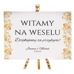 Tablica powitalna 50x70cm POZIOM - Ariana3