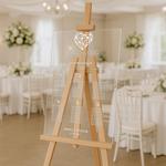 Akrylowa tablica z usadzeniem gości Selma