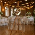 Akrylowa tablica z usadzeniem gości Ariana2