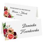 Winietki na stół - Oliwia