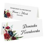 Winietki na stół - Oliwia