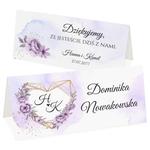 Winietki na stół Adela