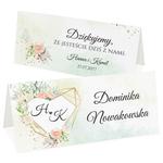 Winietki na stół Adela