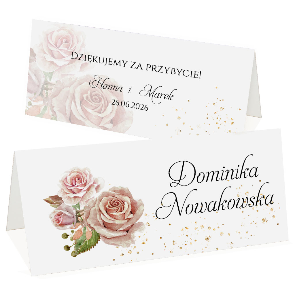 Winietki na stół Ariana