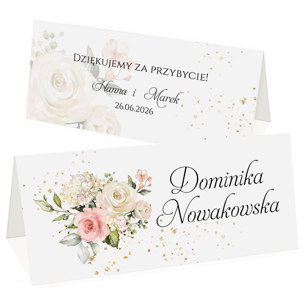 Winietki na stół Ariana