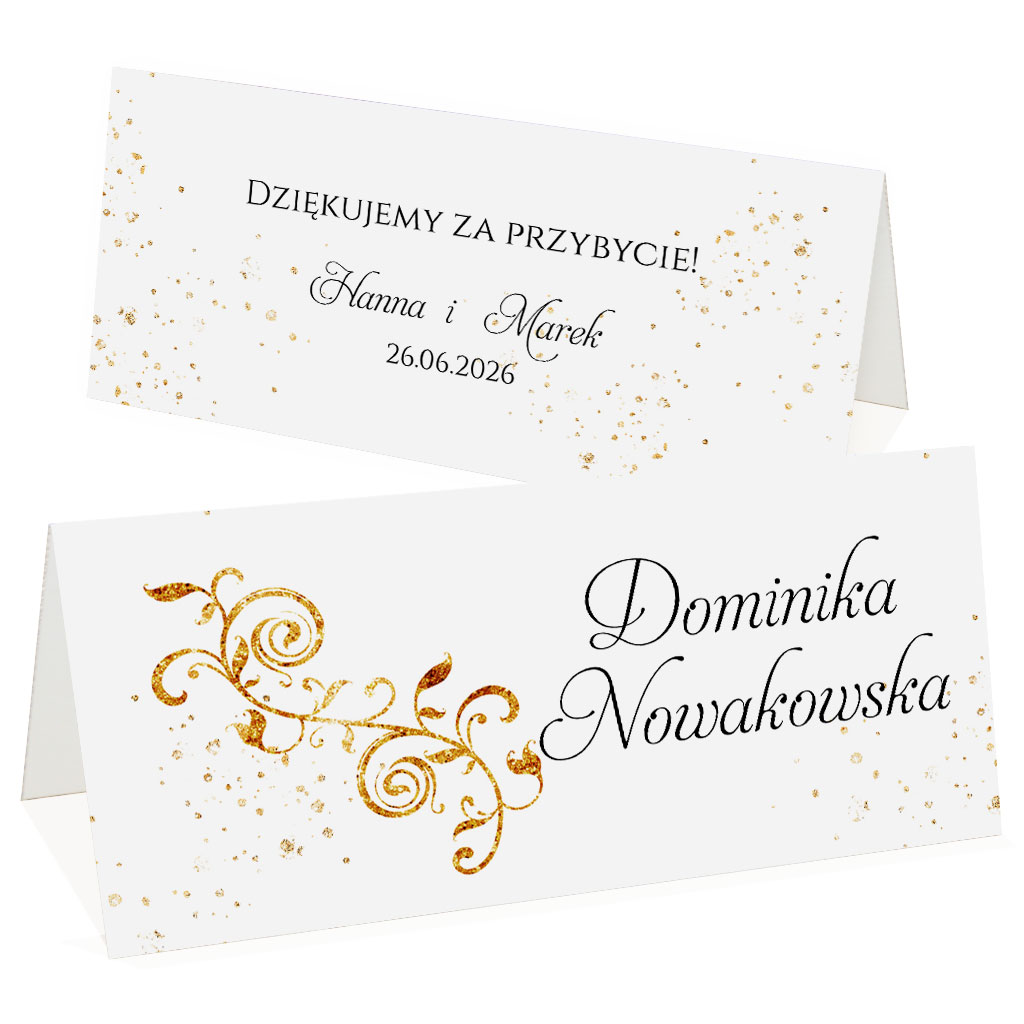 Winietki na stół Ariana