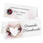 Winietki na stół Dalia