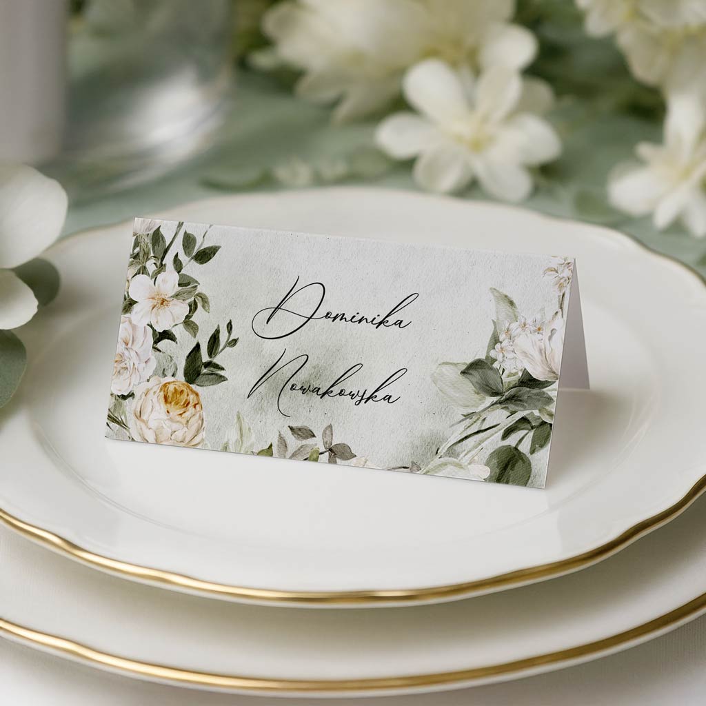 Winietki na stół Eliza