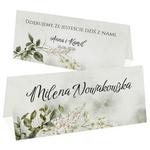 Winietki na stół Eliza